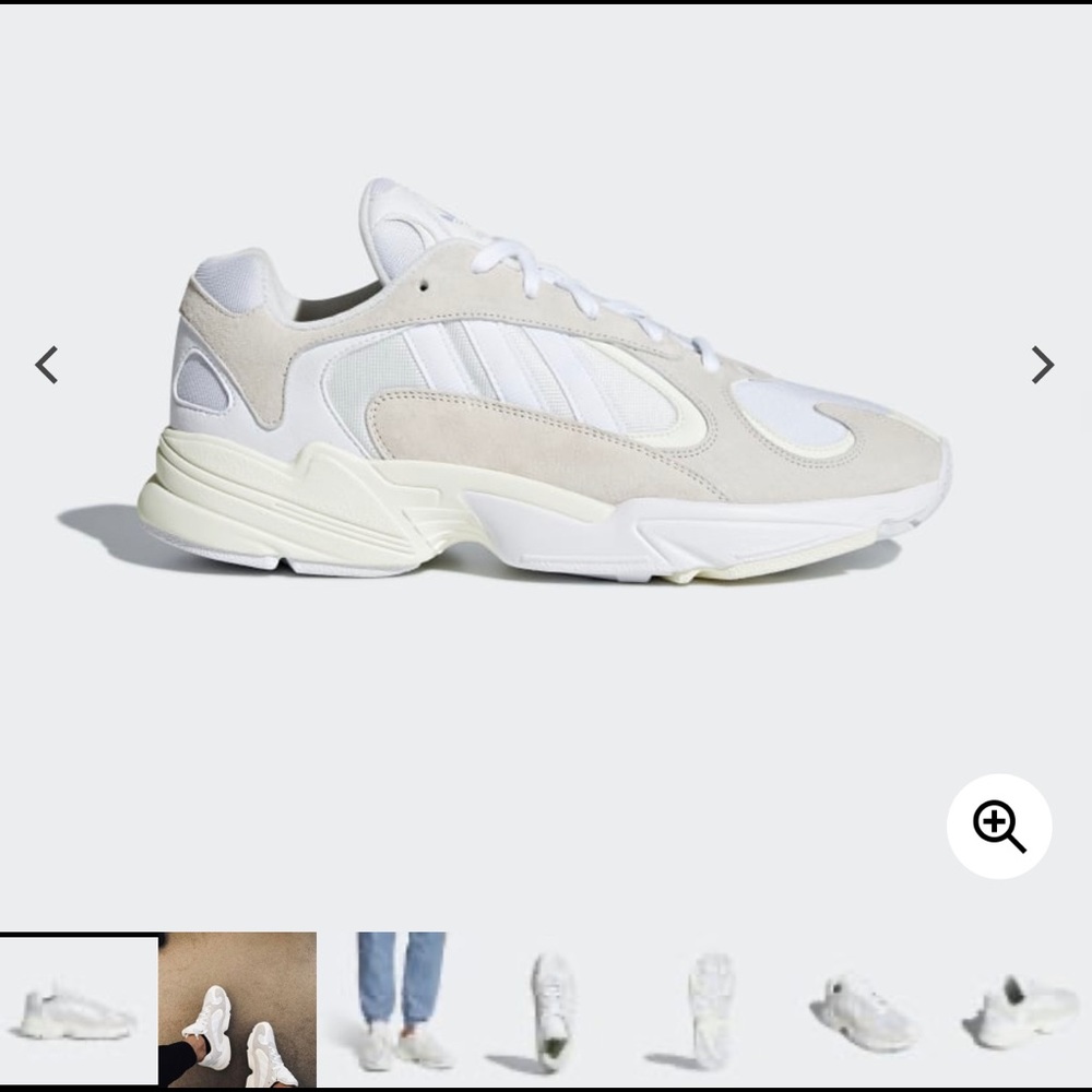 Adidas Yung- 1’s White and Cream
